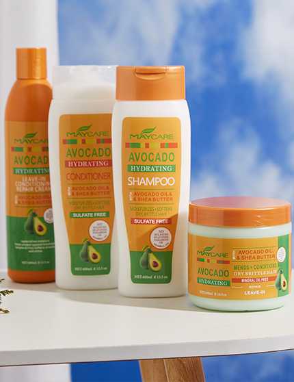 Avocado&shea butter hair care series